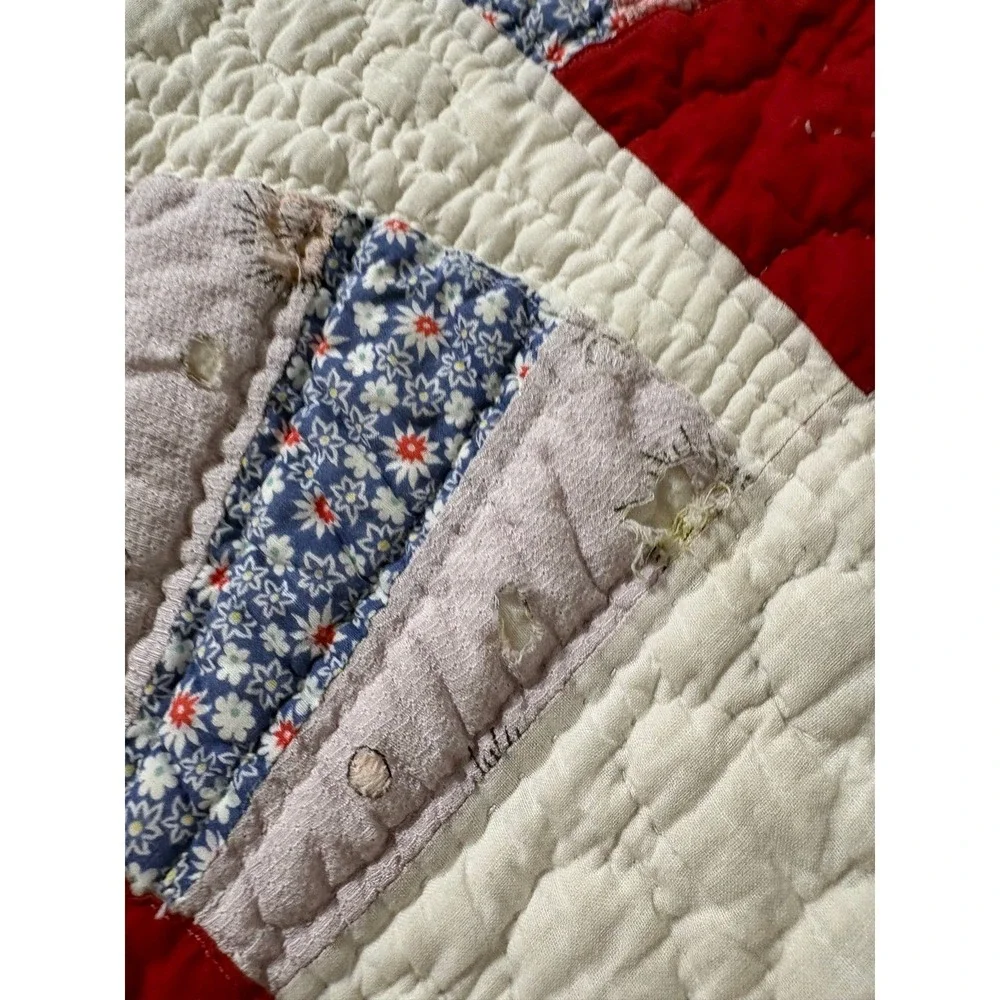 Vintage Fan Handmade Quilt 78